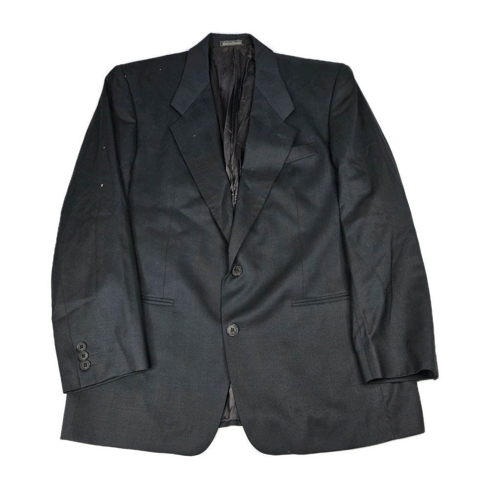 Mens Wool Blazer Jacket Yves Saint Laurent Pour Homme Vintage Size 40 Office